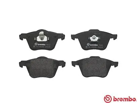 Handler.Part Brake pad set, disc brake BREMBO P86022 2