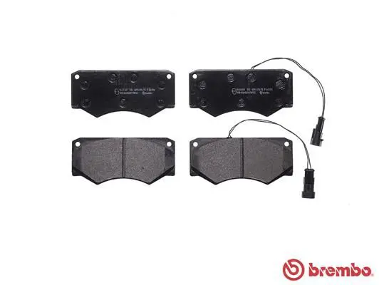 Handler.Part Brake pad set, disc brake BREMBO PA6016 2