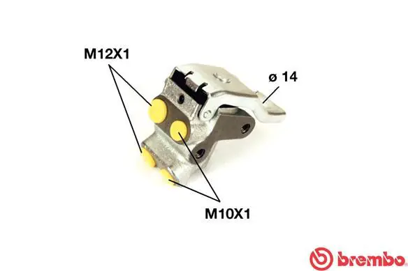 Handler.Part Brake power regulator BREMBO R68008 1