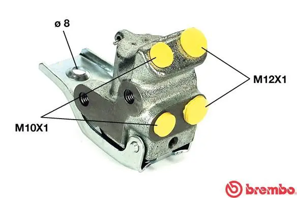 Handler.Part Brake power regulator BREMBO R68009 1