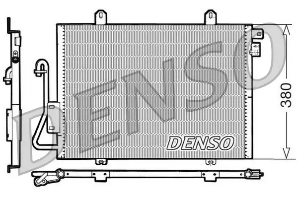 Handler.Part Condenser, air conditioning Denso DCN23006 1