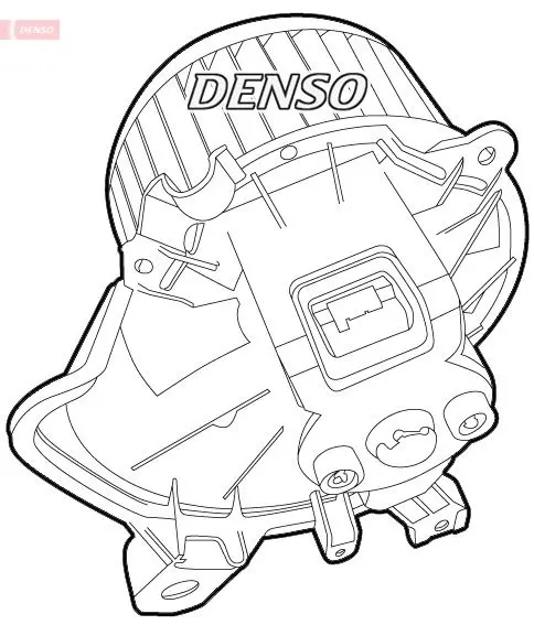 Handler.Part Interior blower Denso DEA01010 1