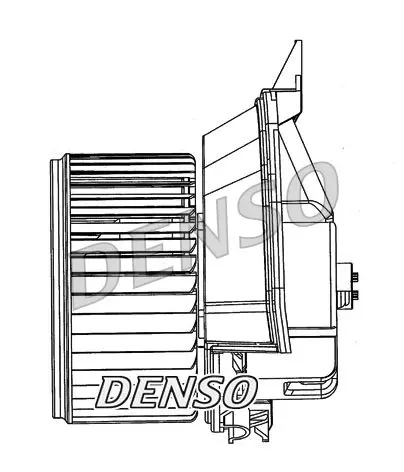 Handler.Part Interior blower Denso DEA20200 2