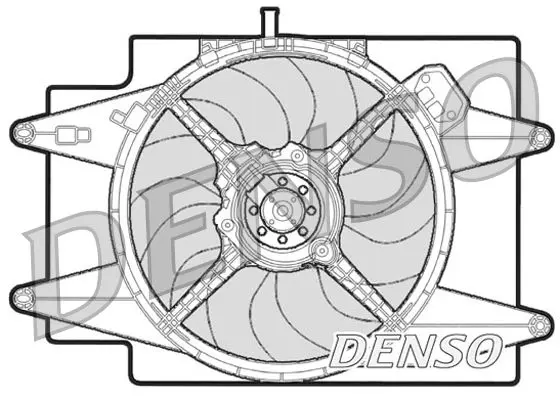 Handler.Part Fan, radiator Denso DER01002 1