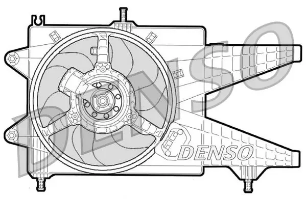 Handler.Part Fan, radiator Denso DER09041 1