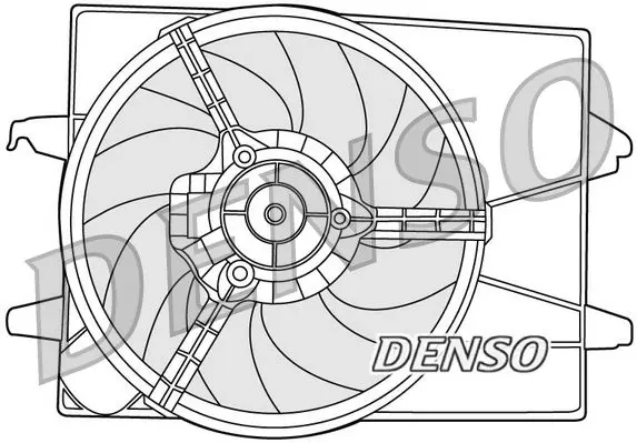 Handler.Part Fan, radiator Denso DER10003 1