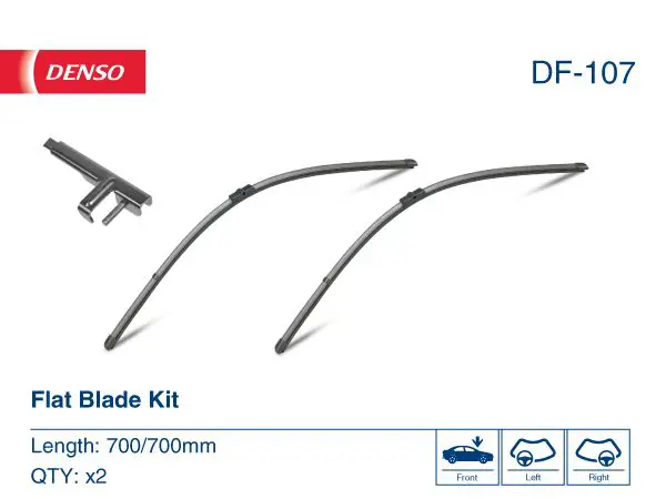 Handler.Part Wiper blade Denso DF107 1