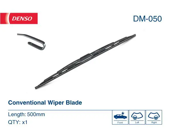 Handler.Part Wiper blade Denso DM050 2