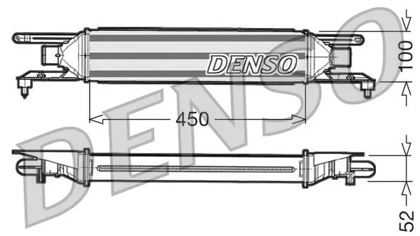 Handler.Part Intercooler, charger Denso DIT09106 1