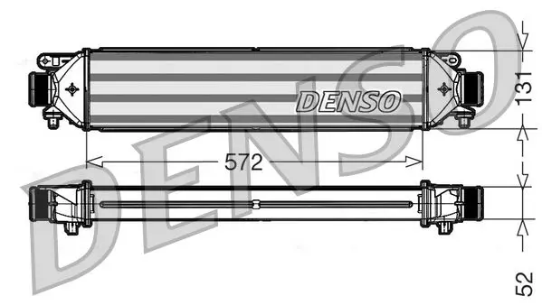 Handler.Part Intercooler, charger Denso DIT09109 1