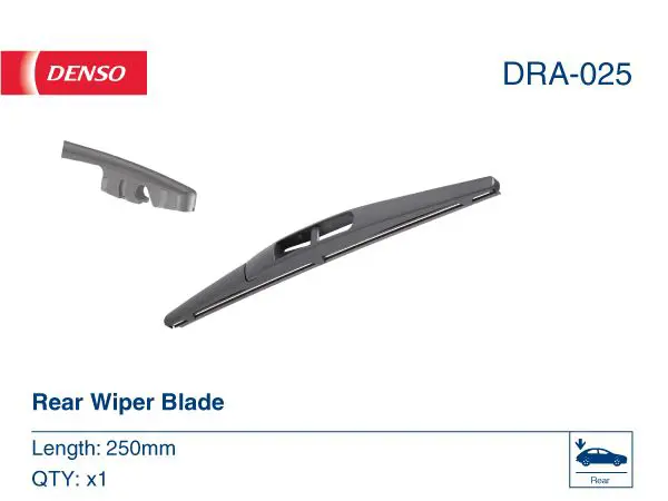 Handler.Part Wiper blade Denso DRA025 1