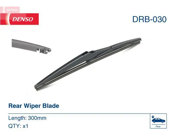 Handler.Part Wiper blade Denso DRB030 1