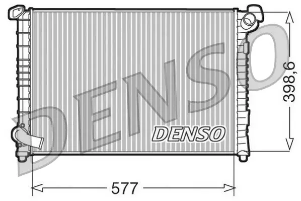 Handler.Part Radiator, engine cooling Denso DRM05101 1