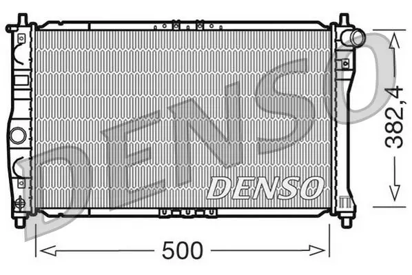 Handler.Part Radiator, engine cooling Denso DRM08001 1