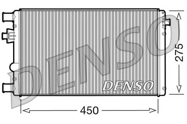 Handler.Part Radiator, engine cooling Denso DRM09042 1