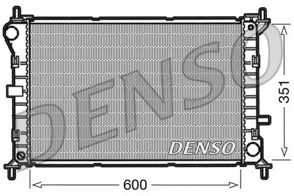 Handler.Part Radiator, engine cooling Denso DRM10051 1