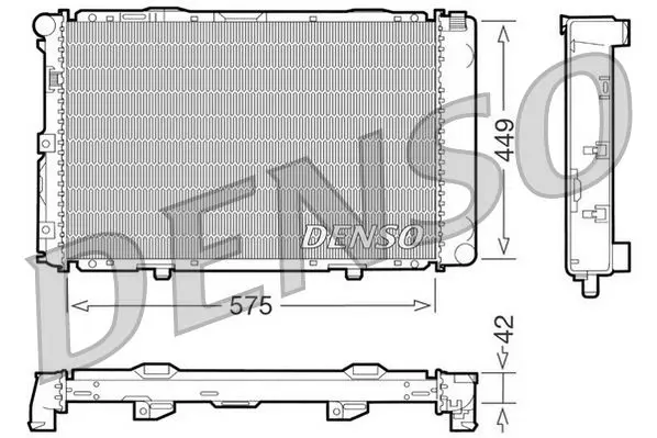 Handler.Part Radiator, engine cooling Denso DRM17065 1