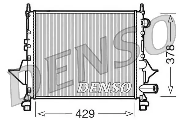 Handler.Part Radiator, engine cooling Denso DRM23082 1