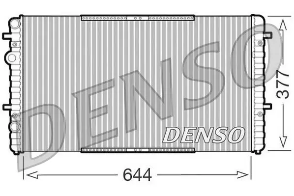 Handler.Part Radiator, engine cooling Denso DRM26005 1