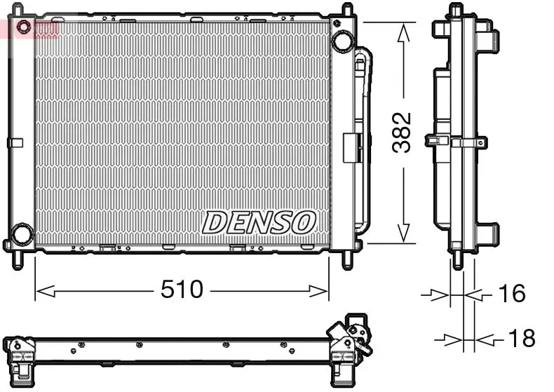 Handler.Part Cooler Module Denso DRM46102 1