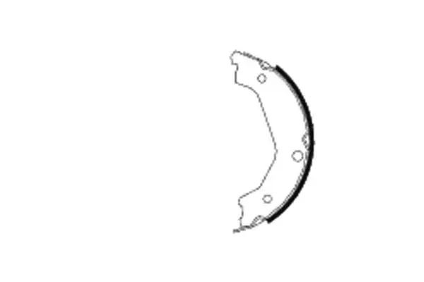 Handler.Part Brake shoe set, parking brake MINTEX MFR614 1