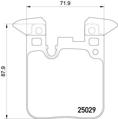 Handler.Part Brake pad set, disc brake MINTEX MDB3745 1