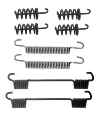 Handler.Part Accessory kit, parking brake shoes MINTEX MBA868 1