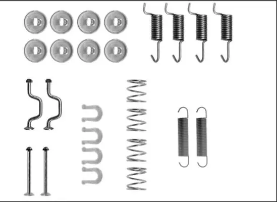 Handler.Part Accessory kit, brake caliper MINTEX MBA1221 1