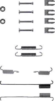 Handler.Part Accessory kit, brake shoes MINTEX MBA739 1