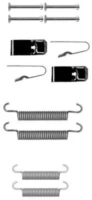 Handler.Part Accessory kit, parking brake shoes MINTEX MBA890 1