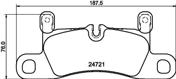 Handler.Part Brake pad set, disc brake MINTEX MDB3078 1