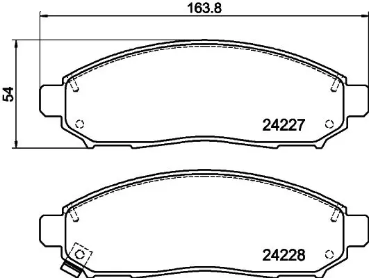 Handler.Part Accessory kit, disc brake pads MINTEX MBA975 1