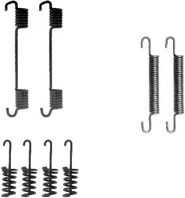 Handler.Part Accessory kit, parking brake shoes MINTEX MBA775 1