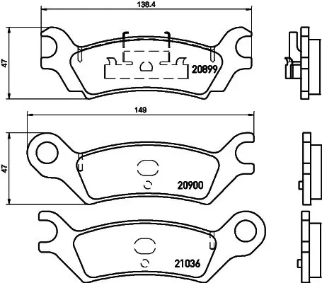 Handler.Part Brake disc MINTEX MDC2256 1