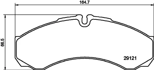 Handler.Part Brake pad set, disc brake MINTEX MDB2026 1