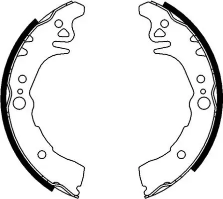 Handler.Part Brake shoe set MINTEX MFR649 1