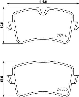 Handler.Part Brake pad set, disc brake MINTEX MDB3190 1