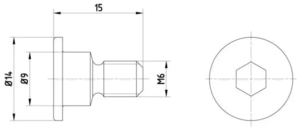 Handler.Part Bolt, brake disc MINTEX TPM0001 1