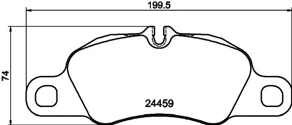 Handler.Part Brake pad set, disc brake MINTEX MDB2941 1