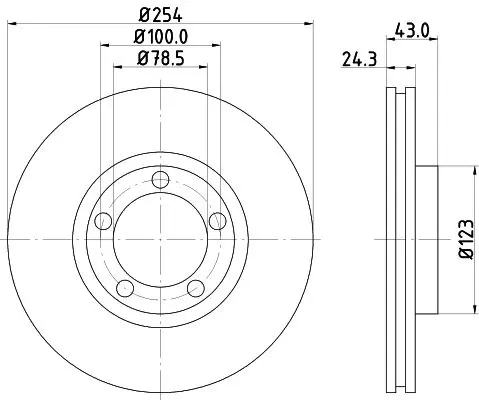 Handler.Part Brake disc MINTEX MDC996 1