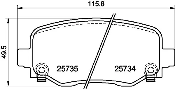 Handler.Part Brake pad set, disc brake MINTEX MDB3790 1