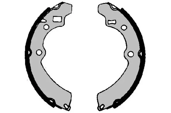 Handler.Part Brake shoe set MINTEX MFR392 1