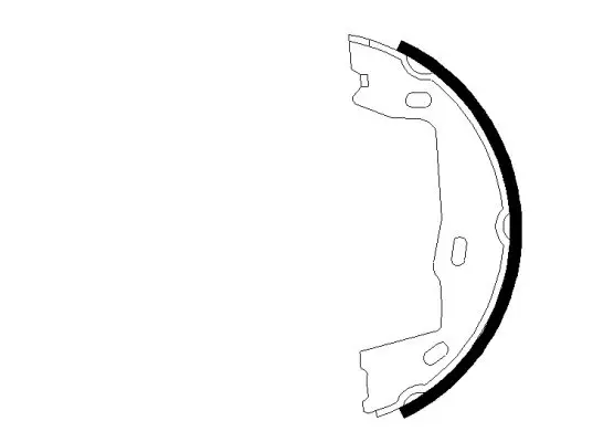 Handler.Part Brake shoe set, parking brake MINTEX MFR147 1