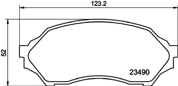 Handler.Part Brake pad set, disc brake MINTEX MDB1946 1