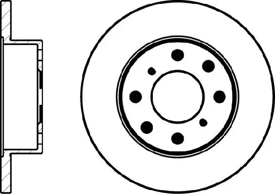 Handler.Part Brake disc MINTEX MDC323 1