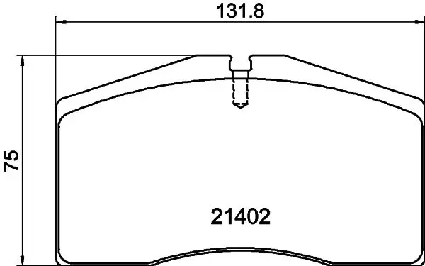 Handler.Part Brake pad set, disc brake MINTEX MDB1860 1