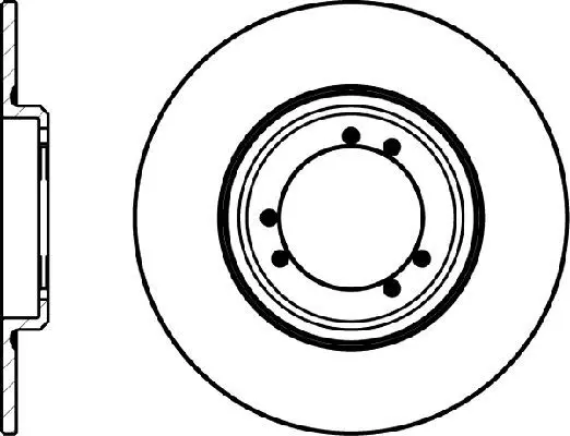 Handler.Part Brake disc MINTEX MDC143 1