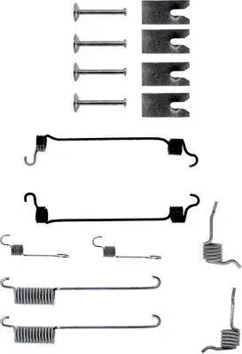 Handler.Part Accessory kit, brake shoes MINTEX MBA751 1