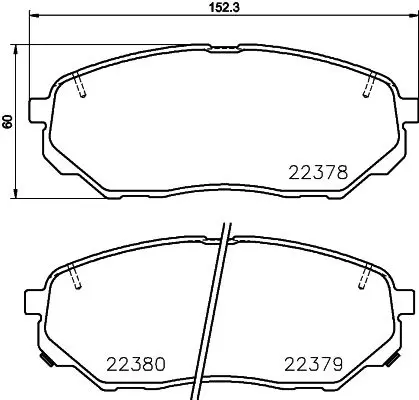 Handler.Part Brake pad set, disc brake MINTEX MDB3793 1