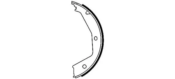 Handler.Part Brake shoe set, parking brake MINTEX MFR504 1